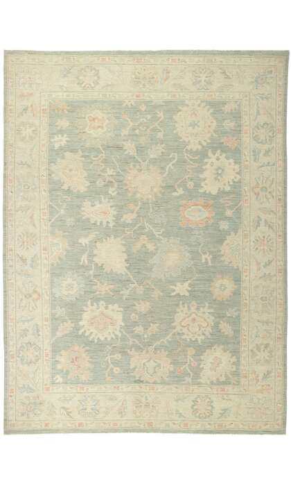 9 x 12 Contemporary Oushak Rug 80911