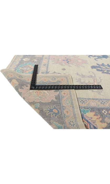 9 x 12 Colorful Oushak Rug 80943