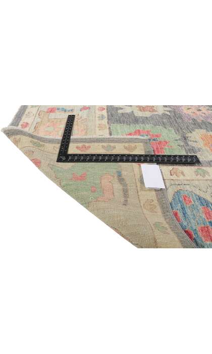 9 x 12 Colorful Oushak Rug 80957
