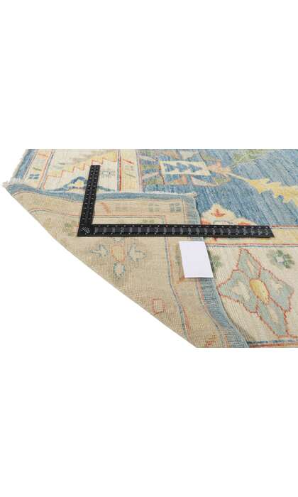 9 x 12 Colorful Oushak Rug 80958