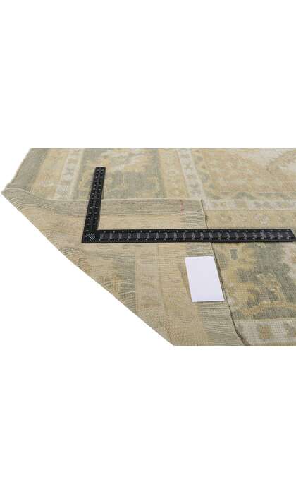 9 x 12 Earth-Tone Oushak Rug 80973