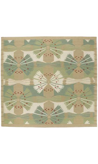 10 x 10 Scandinavian Modern Swedish Inspired Kilim Rug 30850