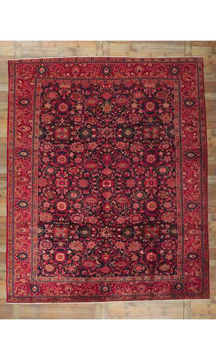10 x 12 Vintage Persian Malayer Rug 61116