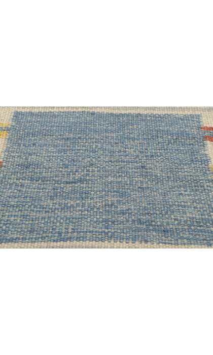 10 x 14 Scandinavian Modern Swedish Inspired Kilim Rug 30853