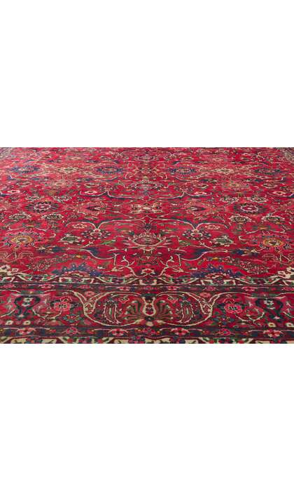 11 x 14 Antique Persian Bakhtiari Rug 61109