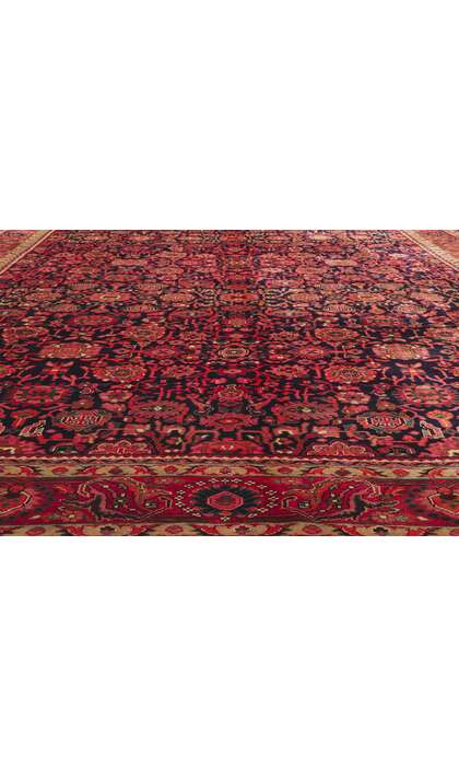 11 x 14 Vintage Persian Malayer Rug 61102