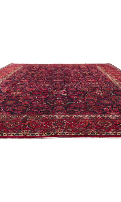 11 x 14 Vintage Persian Malayer Rug 61107