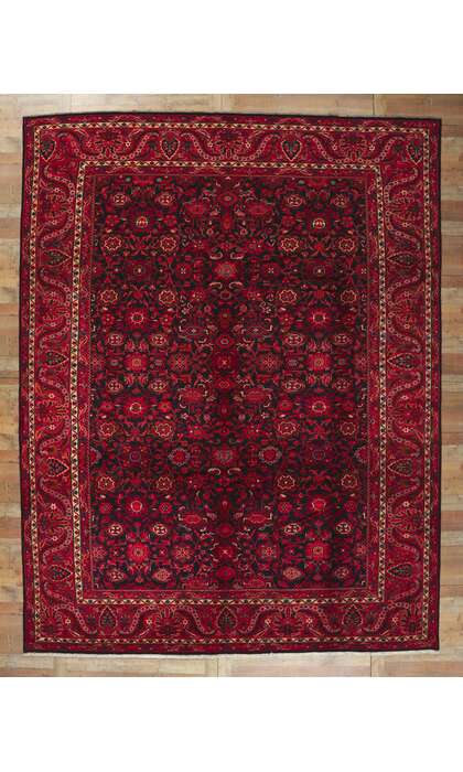 11 x 14 Vintage Persian Malayer Rug 61117