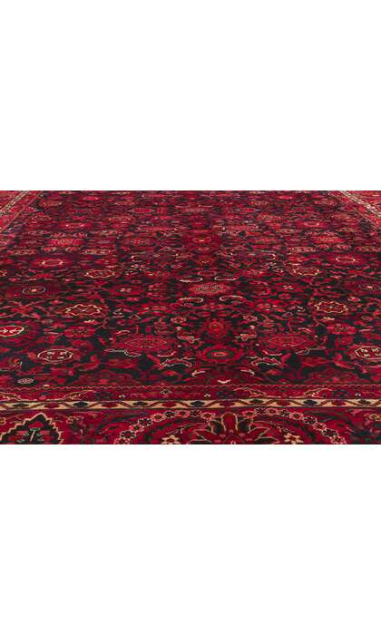 11 x 14 Vintage Persian Malayer Rug 61117