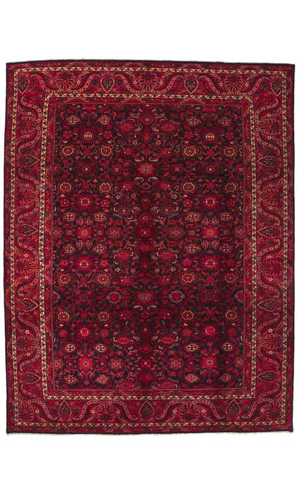 11 x 14 Vintage Persian Malayer Rug 61117