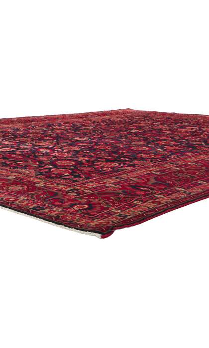 11 x 14 Vintage Persian Malayer Rug 61125