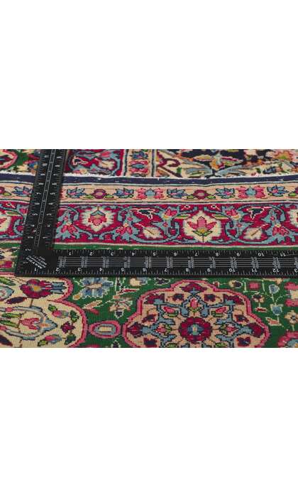 11 x 16 Vintage Persian Kerman Rug 61108