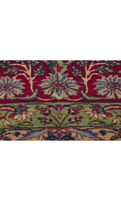 11 x 16 Vintage Persian Kerman Rug 78336