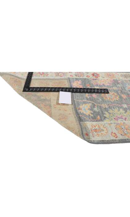 2 x 10 Contemporary Oushak Runner 80968