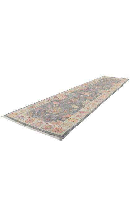 2 x 10 Contemporary Oushak Runner 80968
