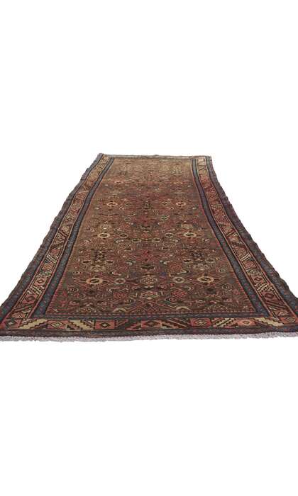 3 x 10 Vintage Persian Hamadan Rug 61162
