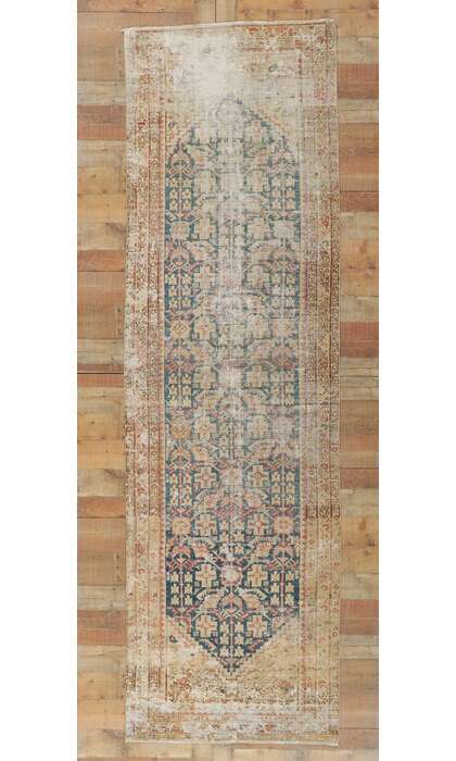 3 x 11 Antique Persian Malayer Runner 61135