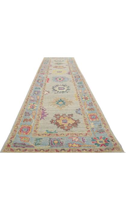 3 x 12 Vintage-Inspired Oushak Runner 80965