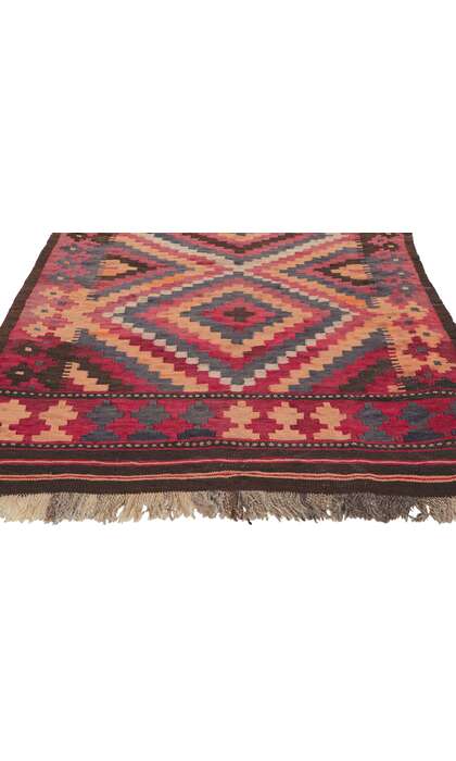 3 x 6 Vintage Afghan Maimana Kilim Rug 77761