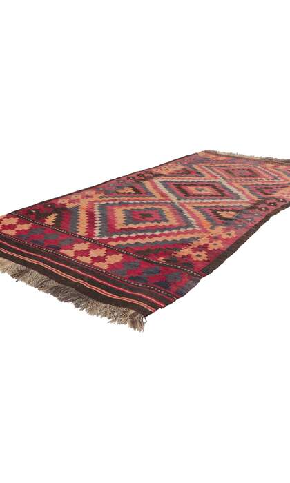 3 x 6 Vintage Afghan Maimana Kilim Rug 77761