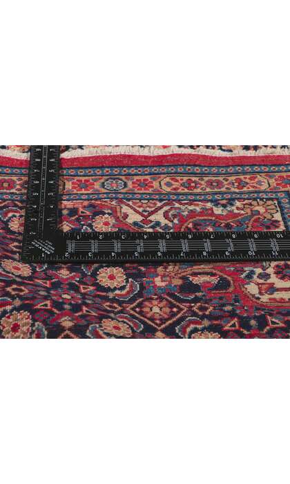 3 x 9 Vintage Persian Mashhad Runner 61150