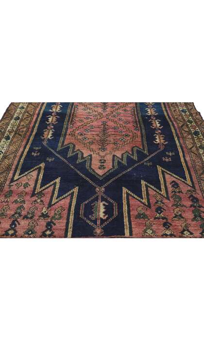 4 x 7 Antique Persian Malayer Rug 61166