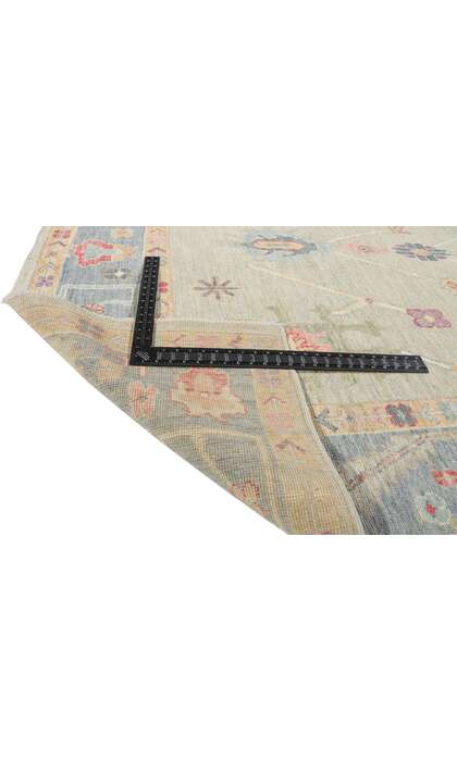 6 x 9 Colorful Oushak Rug 80919