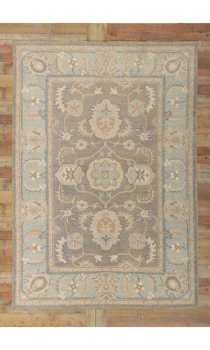 6 x 9 Contemporary Oushak Rug 80941