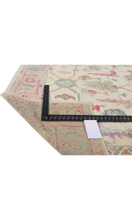 6 x 9 Colorful Oushak Rug 80971