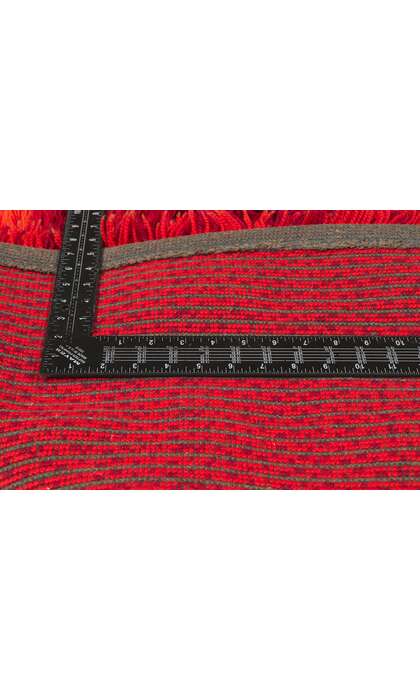 8 x 12 Vintage Danish Rya Rug 78352