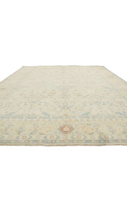 9 x 11 Contemporary Oushak Rug 80945