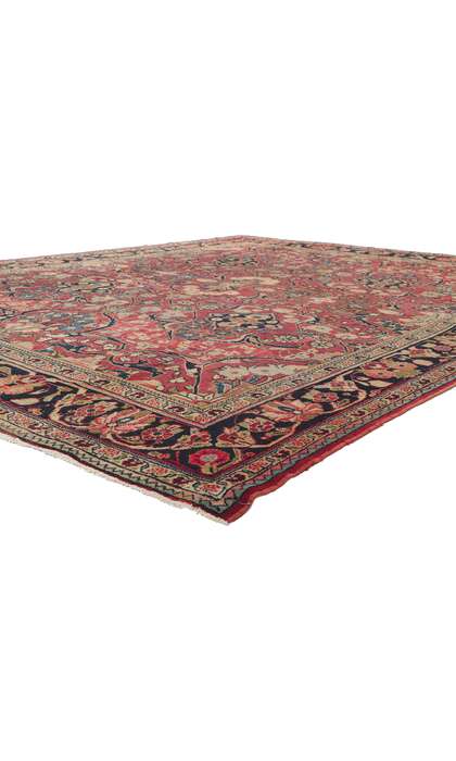 9 x 12 Antique Persian Mahal Rug 61168