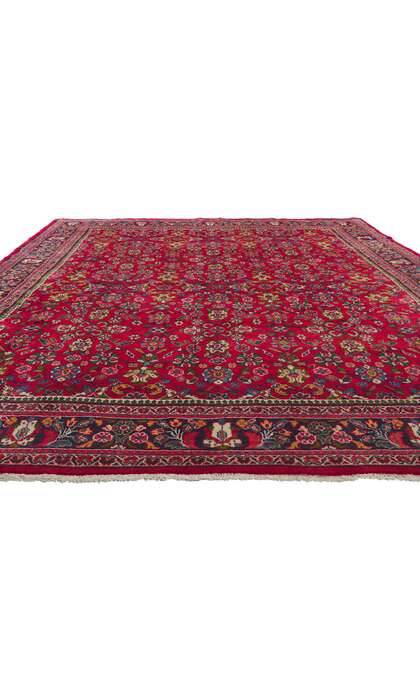 9 x 12 Vintage Persian Mahal Rug 61095