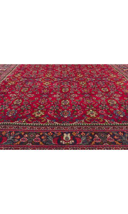 9 x 12 Vintage Persian Mahal Rug 61095