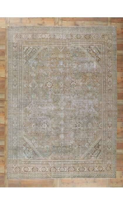 9 x 12 Antique Persian Mahal Rug 61170