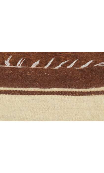 3 x 4 Vintage Turkish Angora Wool Kilim Rug 53850