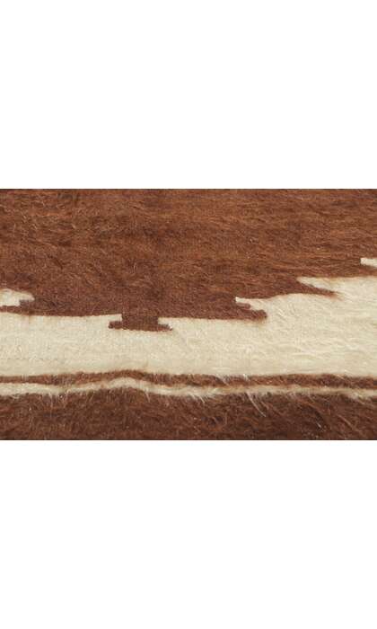 3 x 4 Vintage Turkish Angora Wool Kilim Rug 53850