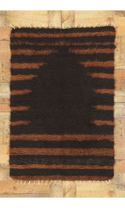 3 x 4 Turkish Angora Wool Kilim Rug 53861