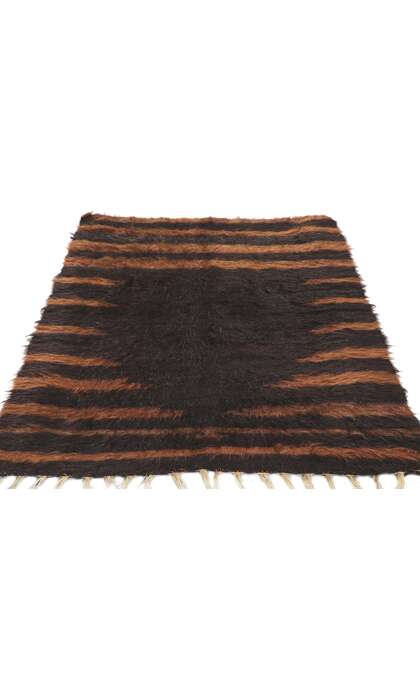 3 x 4 Turkish Angora Wool Kilim Rug 53861