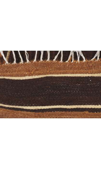 4 x 5 Vintage Turkish Angora Wool Kilim Rug 53854