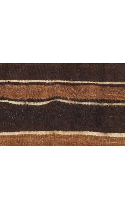 4 x 5 Vintage Turkish Angora Wool Kilim Rug 53854