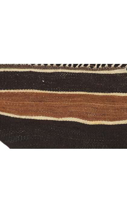 4 x 5 Vintage Turkish Angora Wool Kilim Rug 53855