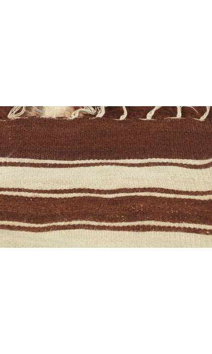 4 x 6 Vintage Turkish Angora Wool Kilim Rug 53832