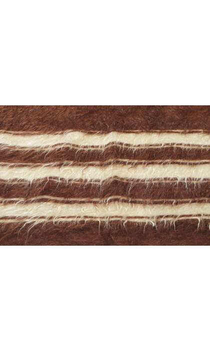 4 x 6 Vintage Turkish Angora Wool Kilim Rug 53832