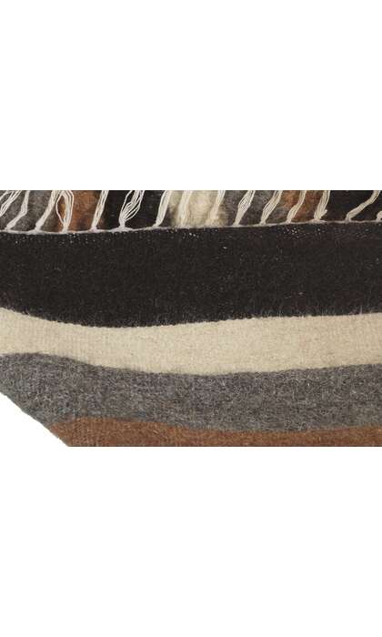 4 x 6 Vintage Turkish Angora Wool Kilim Rug 53835