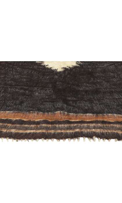 4 x 6 Vintage Turkish Angora Wool Kilim Rug 53836