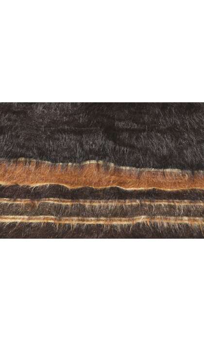 4 x 6 Vintage Turkish Angora Wool Kilim Rug 53836