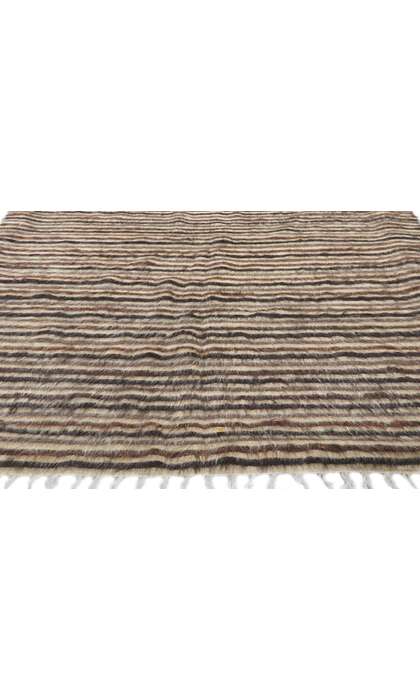 4 x 6 Vintage Turkish Angora Wool Kilim Rug 53841