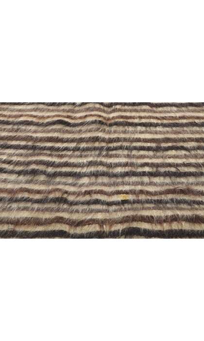 4 x 6 Vintage Turkish Angora Wool Kilim Rug 53841