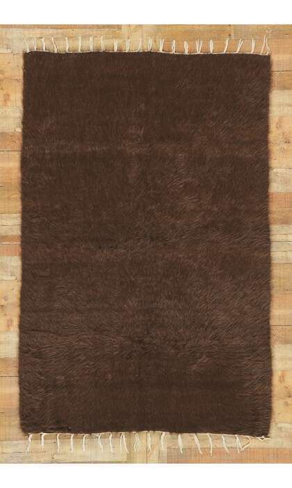 4 x 6 Turkish Angora Wool Kilim Rug 53839